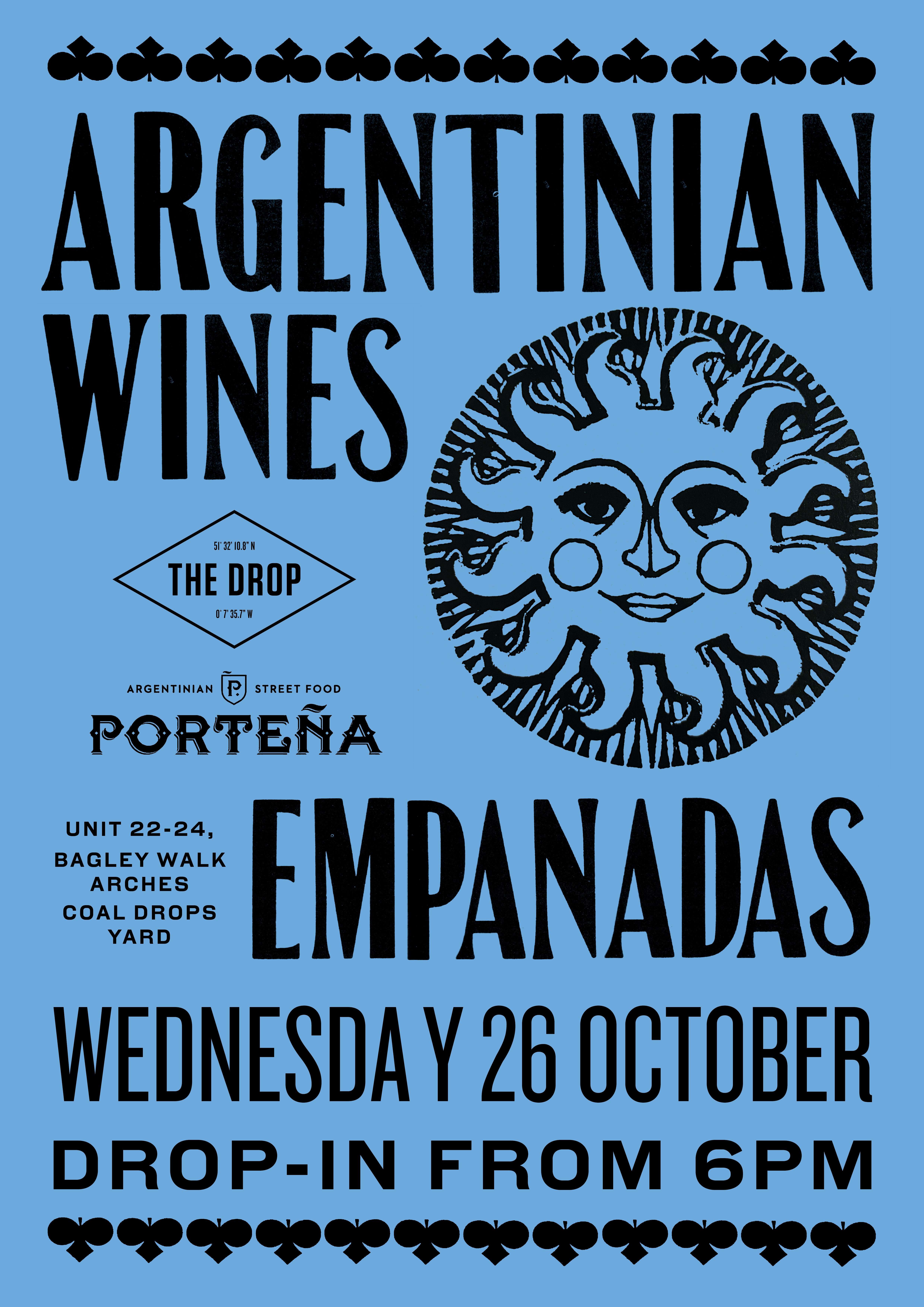 Argentine Wine Empanada Drop In The Drop Bar